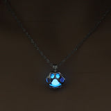Collar Glowing Paw: colgante con forma de animal con efecto luminoso nocturno