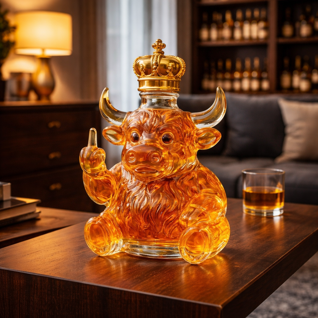 Botella de whisky - Edición Toro