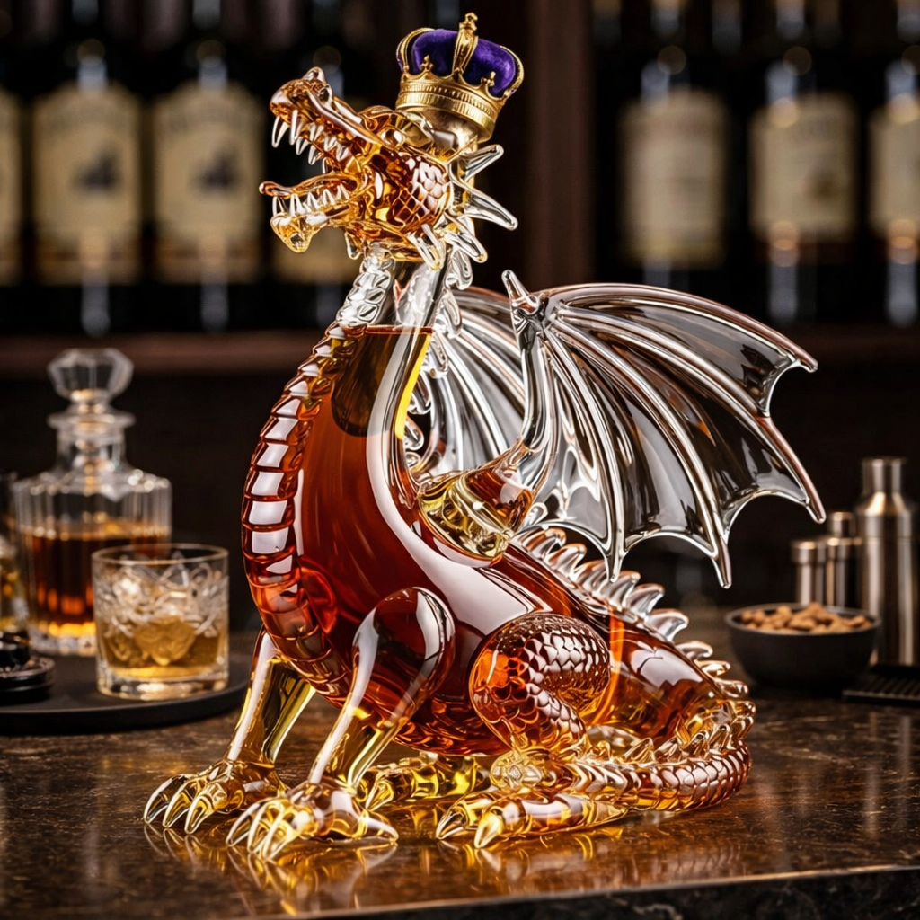 Botella de whisky - Edición Dragón Majestad