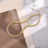 Collar Cubano Dorado – Cadena Gruesa de Estilo Premium y Elegante