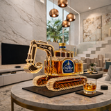 Botella de whisky – Edición Excavadora