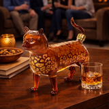 Botella de whisky – Edición Gato Leopardo