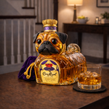 Botella de whisky - Edición Bulldog Francés