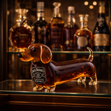 Botella de whisky Jack Daniel's - Edición Perro Salchicha