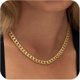 Collar Cubano Dorado – Cadena Gruesa de Estilo Premium y Elegante