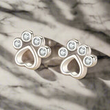 Pendientes de plata con circonitas
