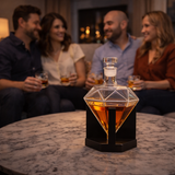 Botella de whisky - Edición Diamante y Soporte