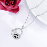 Collar con pata «Amor infinito» - Unidos para siempre