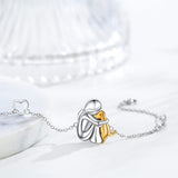 Pulsera de la amistad ajustable con motivos de perros