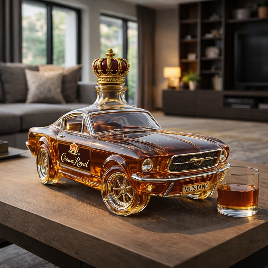Botella de whisky – Edición Mustang