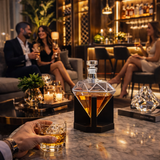 Botella de whisky - Edición Diamante y Soporte