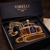 Botella de whisky – Edición Excavadora