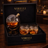 Botella de whisky - Edición con Mapa del mundo