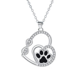 Collar con pata «Amor infinito» - Unidos para siempre