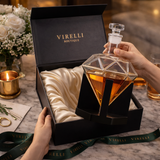 Botella de whisky - Edición Diamante y Soporte