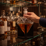 Botella de whisky - Edición Diamante y Soporte