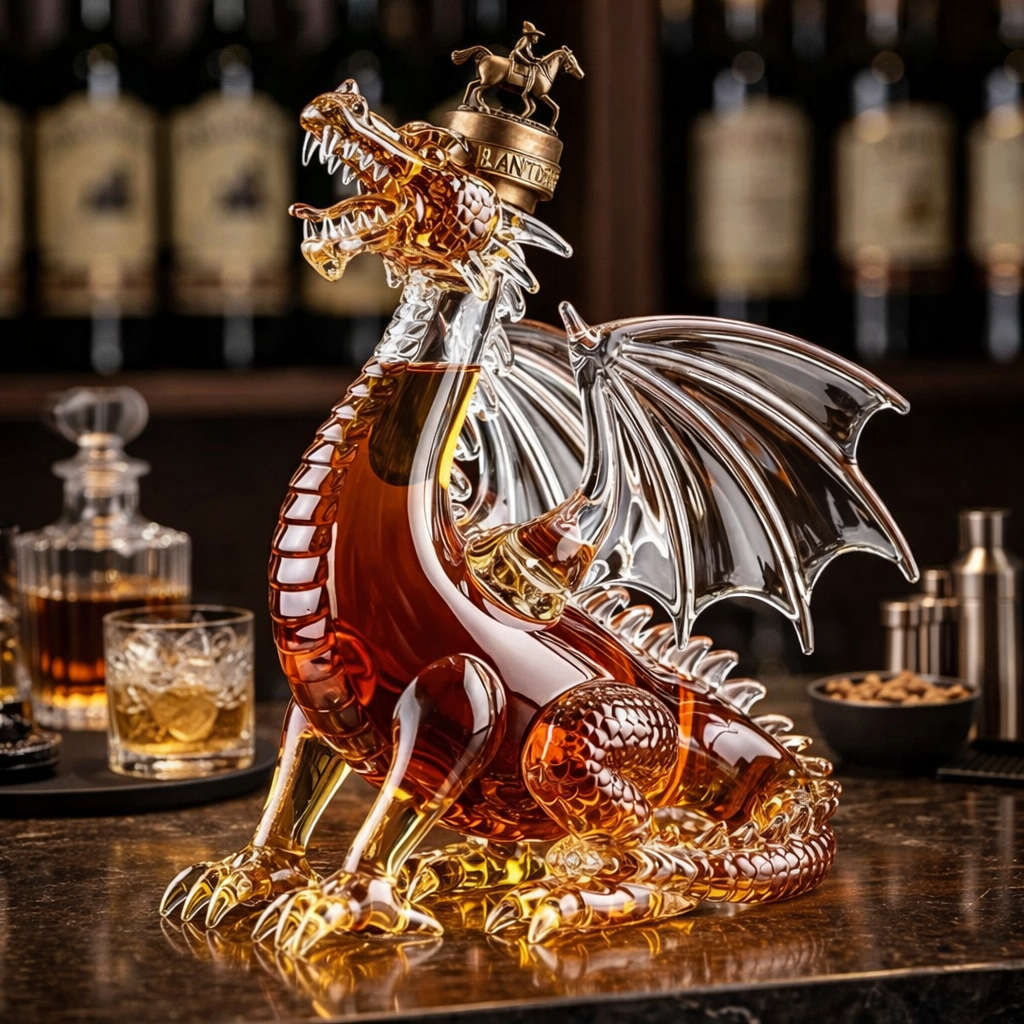 Botella de whisky - Edición Dragón Majestad
