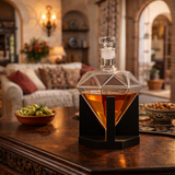 Botella de whisky - Edición Diamante y Soporte