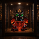 Botella de whisky - Edición Dragón