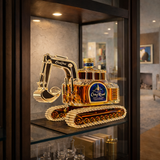 Botella de whisky – Edición Excavadora