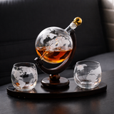 Botella de whisky - Edición con Mapa del mundo