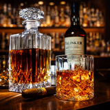 Botella de whisky - Edición de Juego de Vasos y Copas