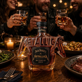 Botella de whisky - Edición Rock Metallica