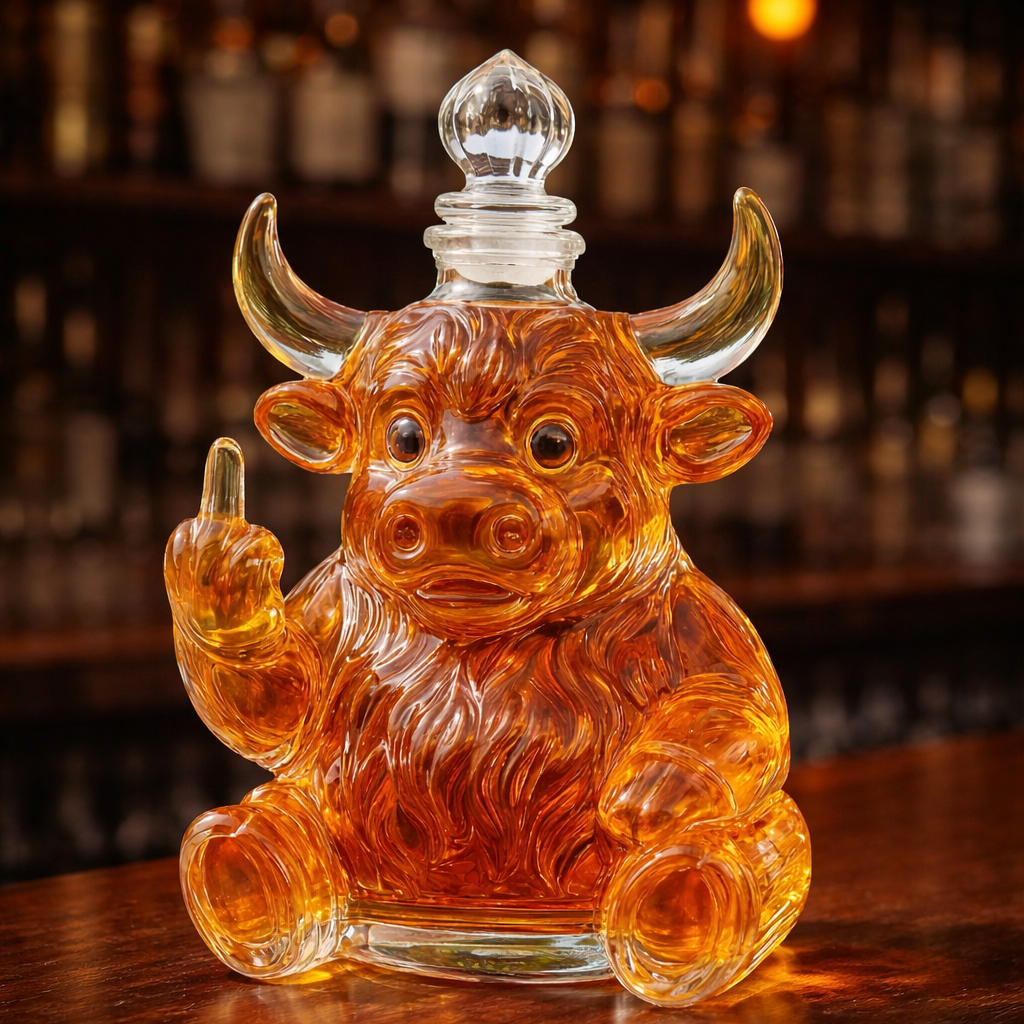 Botella de whisky - Edición Toro