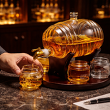 Botella de whisky - Edición Set Barril con Vasos