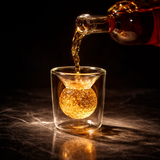 Botella de whisky - Edición Set Golf con Vasos