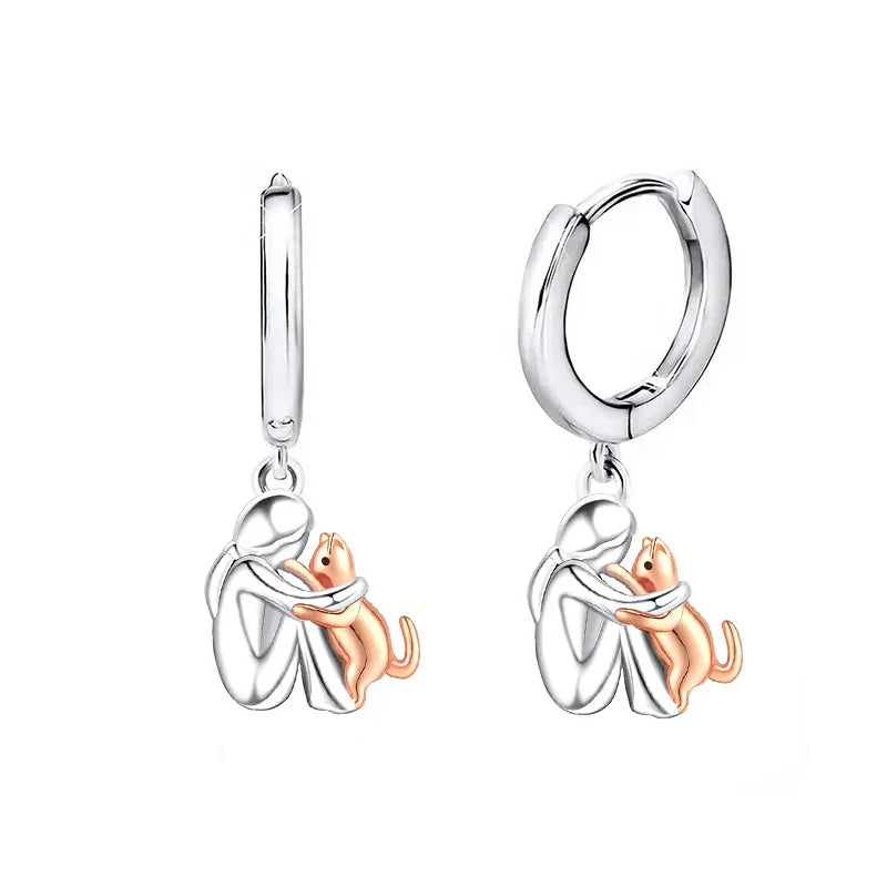 Pendientes de gatos – Pendientes y aros