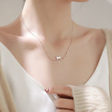 Gato trepador – collar de plata