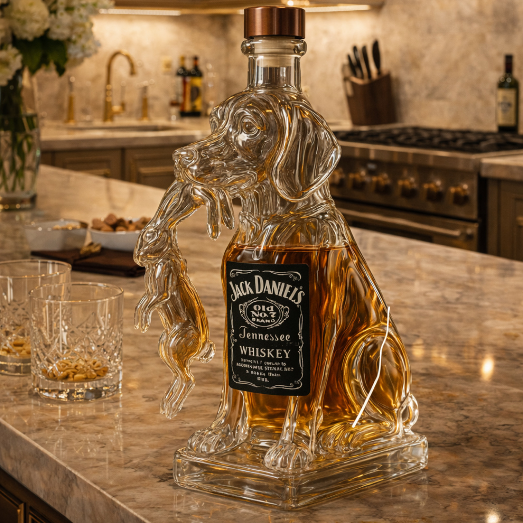 Botella de whisky – Edición Perro