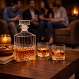 Botella de whisky - Edición de Juego de Vasos y Copas