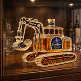 Botella de whisky – Edición Excavadora