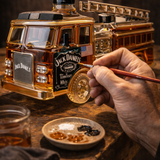 Botella de whisky Jack Daniel's - Edición Camión de Bomberos