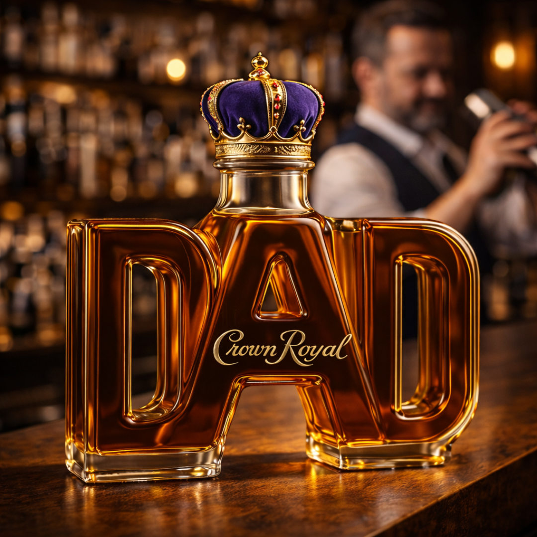 Botella de whisky Jack Daniel's - Edición para Papás (DAD)