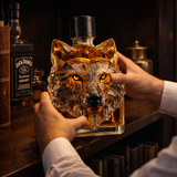 Botella de whisky – Edición Lobo