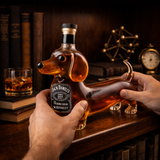 Botella de whisky Jack Daniel's - Edición Perro Salchicha