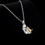 Collar «Szerencse» con motivo de perrito (+ pendientes GRATIS)