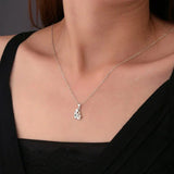 Collar «Szerencse» con motivo de perrito (+ pendientes GRATIS)
