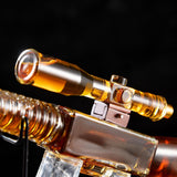 Botella de whisky - Edición Set Fusil con Vasos
