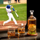 Botella de whisky - Edición Set Béisbol con Vasos