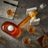 Botella de whisky - Edición Set Palo de Golf con Vasos