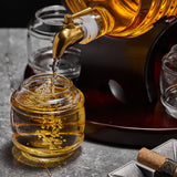 Botella de whisky - Edición Set Barril con Vasos