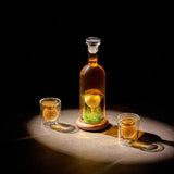 Botella de whisky - Edición Set Golf con Vasos